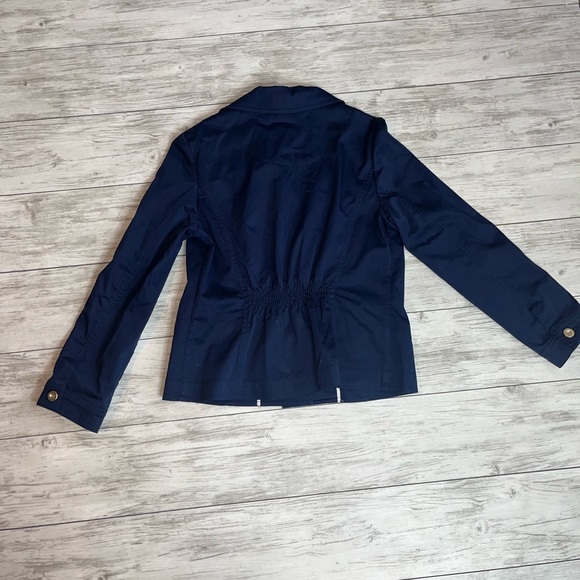 Charter Club Navy Jacket Size Medium Petite - Picture 2 of 4